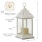 12PCS LED Decorative Lanterns, Kate Aspen White Vintage Rustic Home Décor Lantern Tabel Centerpiece for Wedding, Bridal Shower, Anniversary Party - Manchester